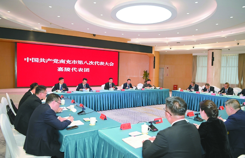 担当作为 拼搏实干 为加快建成省域经济副中心、确保南充基本实现社会主义现代化取得决定性进展作出更大贡献