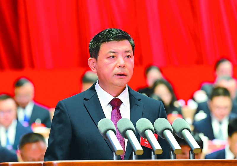 中国共产党南充市第八次代表大会开幕